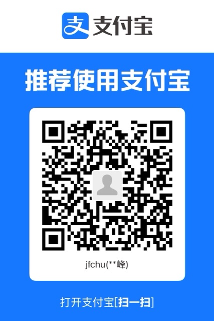 Alipay payment QR code / 支付宝收款码
